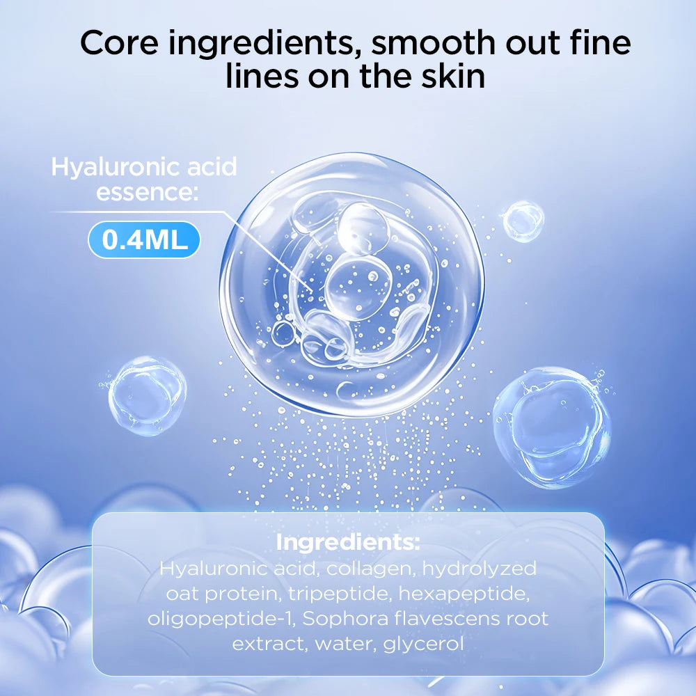 Hyaluronic Acid Microneedle Eye Patch