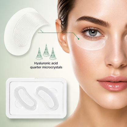 Hyaluronic Acid Microneedle Eye Patch