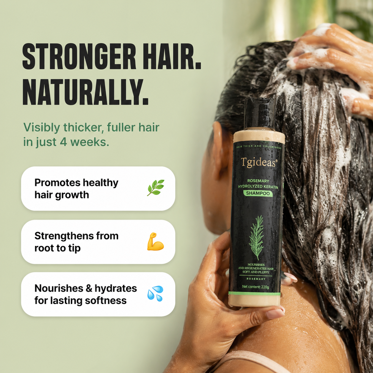 Organic Rosemary Hair Growth Shampoo
